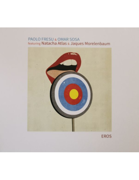 Paolo Fresu and Omar Sosa - Eros (Featuring Natacha Atlas and Jaques Morelenbaum) - (CD)