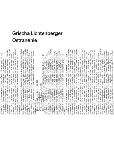 Lichtenberger Grischa - Ostranenie - (CD)
