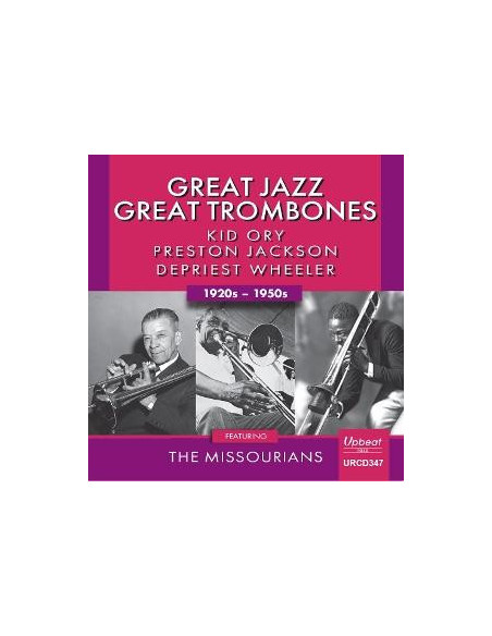 Kid Ory Preston Jackson Depriest Wheeler And The Missourians - Great Jazz - Great Trombones - (CD)