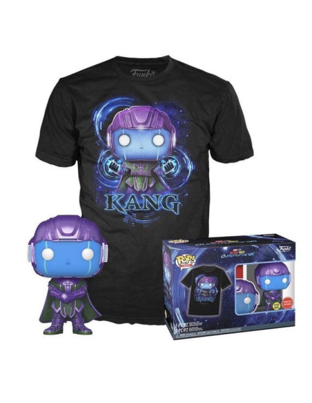 Marvel: Funko Pop! and Tee - Kang (Tg. S)