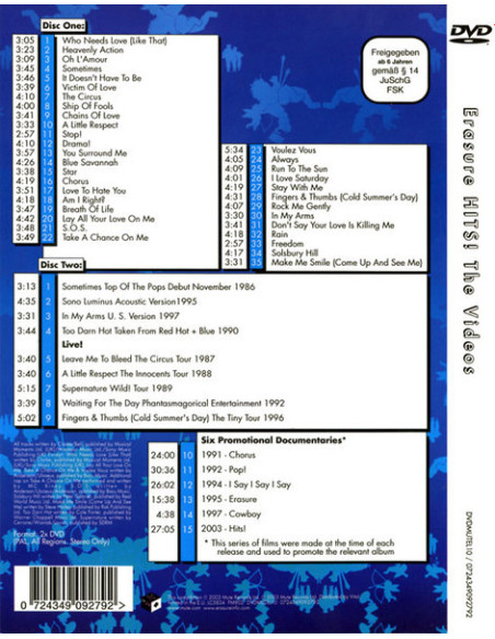 Erasure - Hits: The Very Best