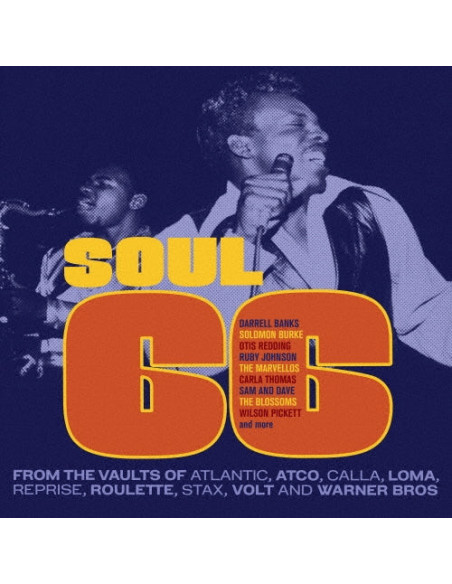 (Various Artists) - Soul 66 From The Vaults Of Atlantic. Atco. Calla. Loma. Reprise. Roulette. Stax. - (CD)