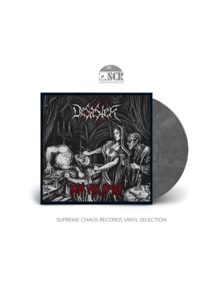 Desaster - Kill All Idols Grey Marbled