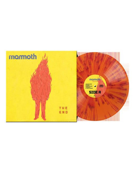 Mammoth - The End Orange With Red Splatter Color Vinyl Lmt. Esclusivo