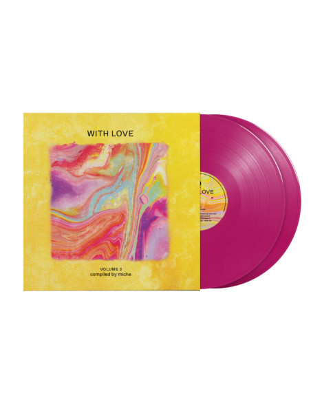 Compilation - With Love: Volume 3 - Compiled By Miche Magenta Colour Vinyl