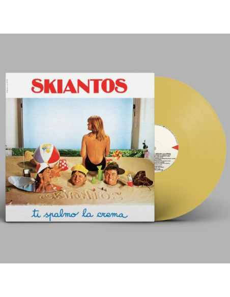 Skiantos - Ti Spalmo La Crema (180 Gr. Vinile Giallo Trasparente Numerato Limited Edt.)