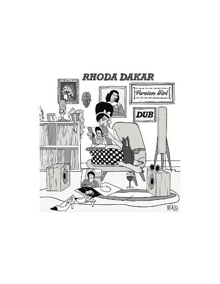 Dakar Rhoda - Version Girl In Dub - (CD)