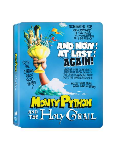 Monty Python E Il Sacro Graal (Steelbook) (Blu-Ray 4K Ultra HD/Blu-Ray)