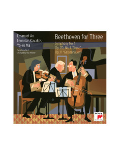 Yo-Yo Ma, Leonidas K - Beethoven For Three: Symphony No. 1 / Op - (CD)