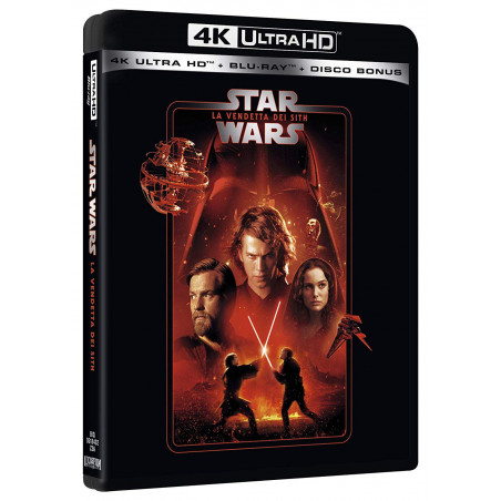 Star Wars - Episodio III - La Vendetta Dei Sith (4K Ultra HD + 2 Blu Ray)