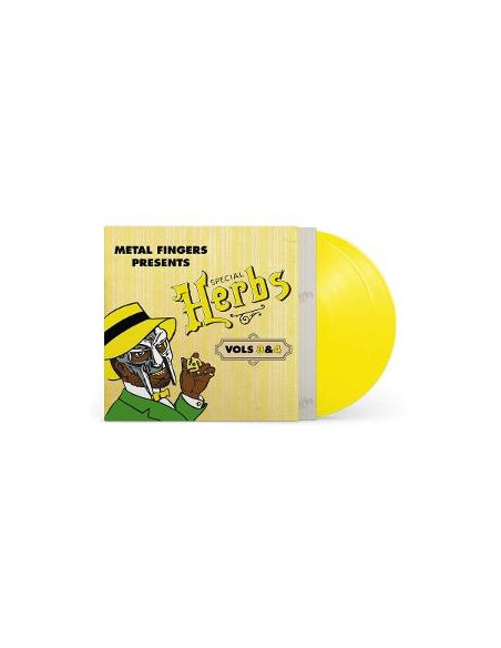 Mf Doom - Metal Fingers Presents:Special Herbs Vol. 3 and 4 (Lemon Yellow Vinyl)