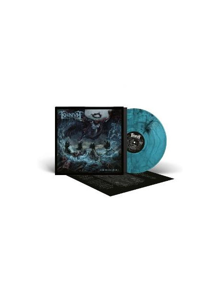 Khnvm - Cosmocrator (Transparent Turquoise and Black Marbled)