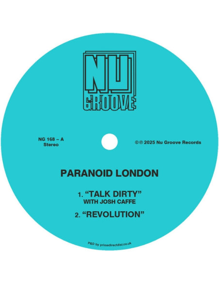 Paranoid London - Talk Dirty, Revolution (12p)