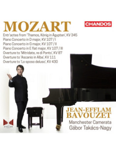 Bavouzet, Jean-Effla - Mozart: Piano Concertos Vol. 11 - (CD)