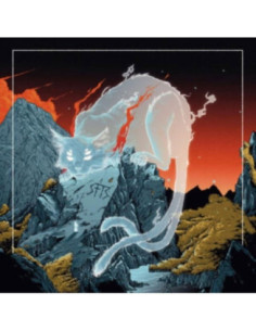 Stone From The Sky - Bakeneko (Orange And White Marble)