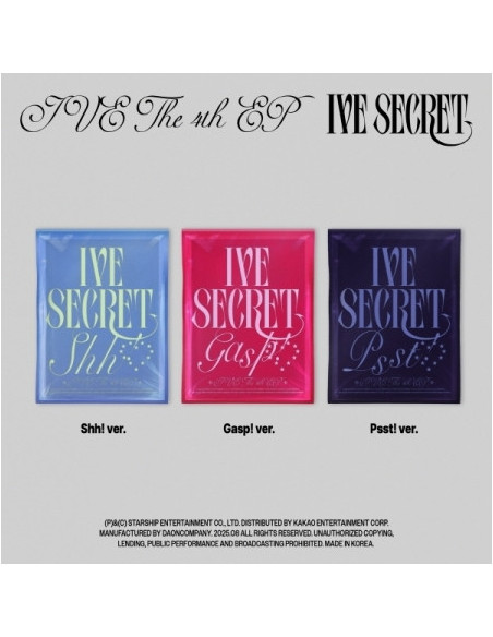 Ive - Ive Secret (Shh!/Gasp!/Past! Version) - (CD)