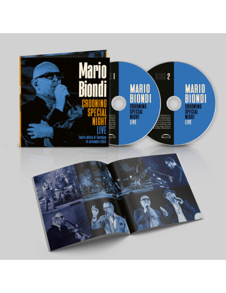 Biondi Mario - Crooning Special Night-Live-Teatro Antico Di Taormina 2024 - 2Cd - (CD)