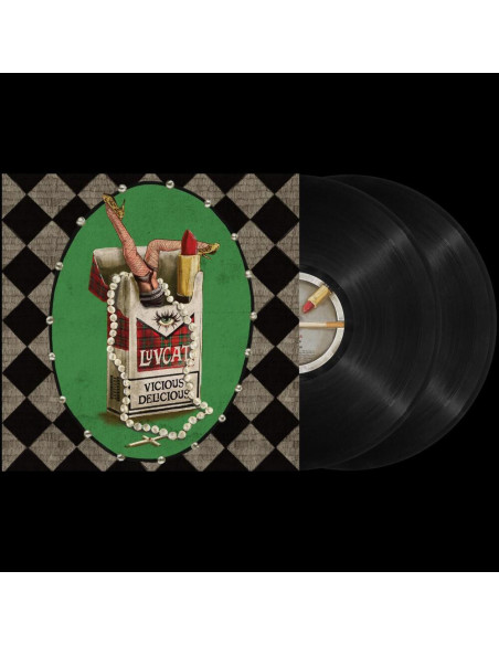 Luvcat - Vicious Delicious Indie Exclusive transparent red 2LP