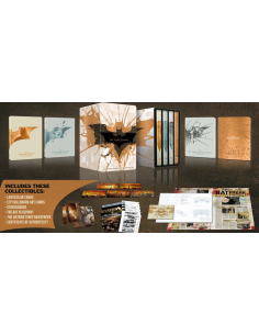 Cavaliere Oscuro (Il) - La Trilogia (Steelbook) (3 Blu-Ray 4K Ultra Hd-6 Blu-Ray)