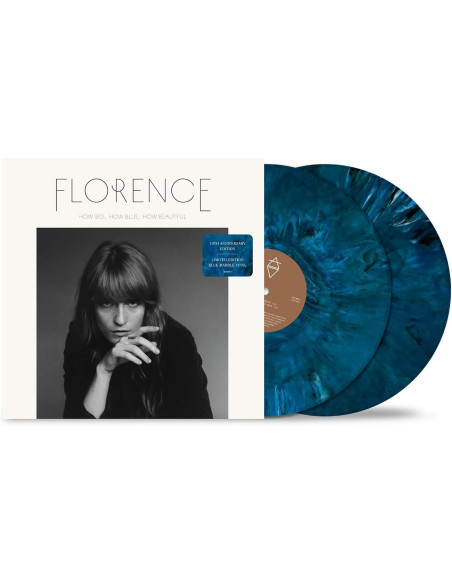 Florence + The Machine - How Big, How Blue, How Beautiful (10Th Anniversary Blue Marble Vinyl)