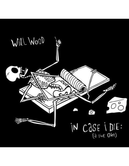 Wood, Will - In Case I Die (A Live One) triple LP Black with White Splatter Indie Exclusive