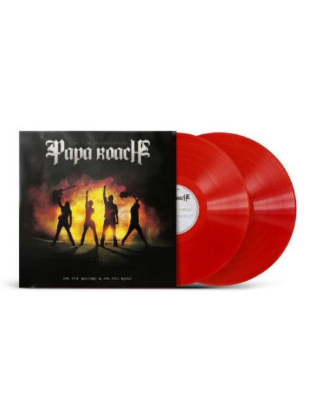 Papa Roach - Time for Annihilation (Red LP)