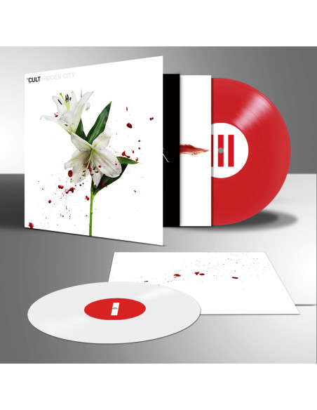 Cult, The - Hidden City 2Lp Red and White Coloured Vinyl