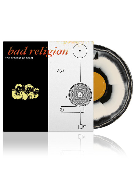 Bad Religion - Process Of Belief - Krm Black and White Vinyl