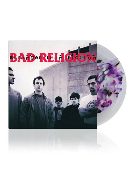 Bad Religion - Stranger Than Fiction - Krm Lp Splatter clear purple white black and silver ltd 1000 cps worldwide