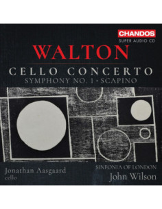 Jonathan Aasgaard (C - Walton: Cello Concerto Symphony No. 1, - (CD)