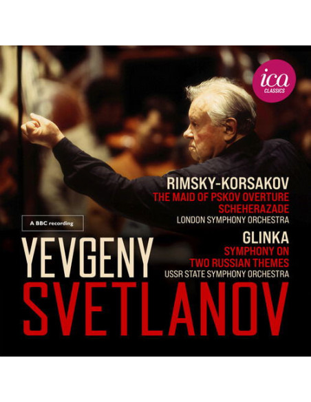 Mikhail Glinka, Niko - Yevgeny Svetlanov: Rimsky-Korsakov, Glin - (CD)