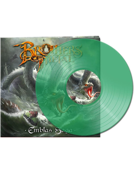 Brothers Of Metal - Emblas Saga (Vinyl Clear Green Edt.)