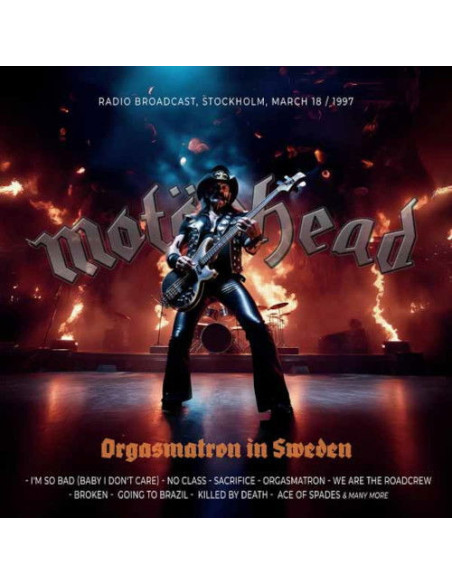 Motorhead - Orgasmatron In Sweden - (CD)