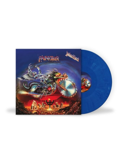 Judas Priest - Painkiller Blue and White Marbled