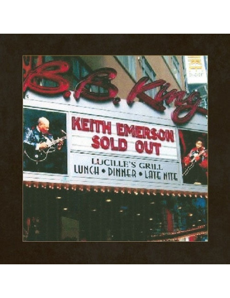 Keith Emerson - Live At Bb Kings (Shm-Cd/Paper Sleeve/W/Bonus Track(Plan)/2023 Remastering) - (CD)