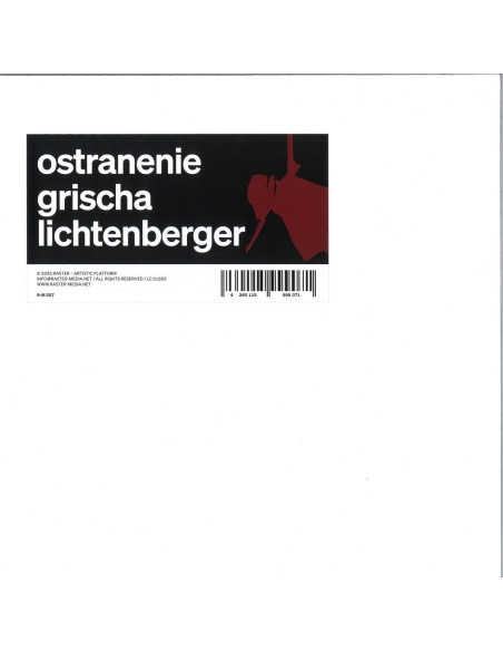 Lichtenberger Grischa - Ostranenie (Lp / Booklet)