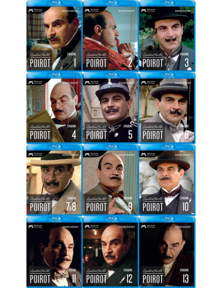 Poirot Collection - Stagione 01-13 (24 Blu-Ray)
