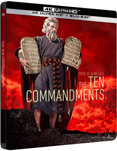 Dieci Comandamenti (I) (Steelbook) (4K Ultra Hd / 2 Blu-Ray)