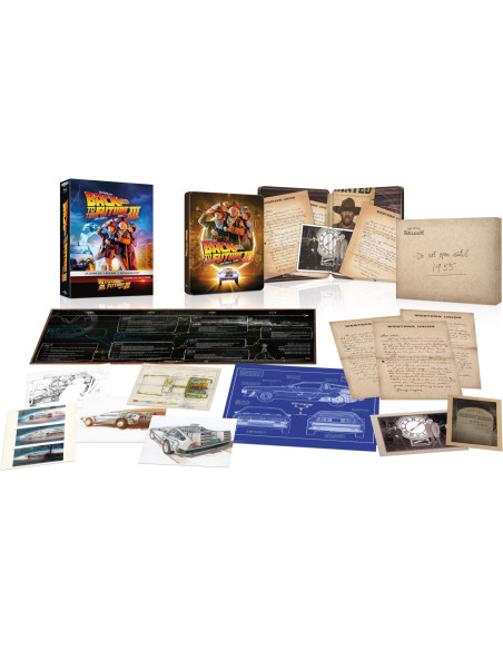 Ritorno Al Futuro 3 (4K Ultra Hd/Blu-Ray) (Steelbook / gifts)