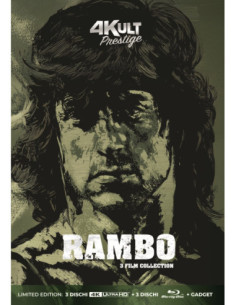 Rambo Trilogia (Edizione Limitata Numerata) (3 4K Ultra Hd / 3 Blu-Ray Hd)