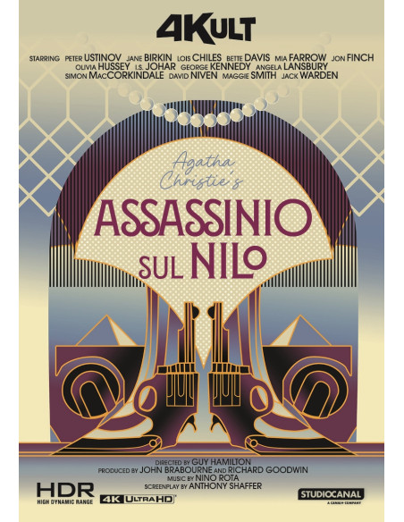 Assassinio Sul Nilo (1978) (4K Ultra Hd / Blu-Ray Hd)