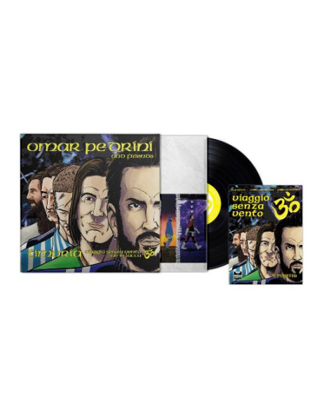 Pedrini Omar - Viaggio Senza Vento - Live In Lucca Lp / Fumetto