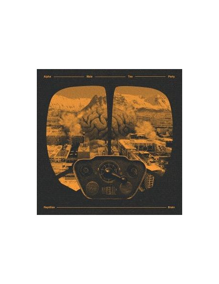 Alpha Male Tea Party - Reptilian Brain (Orangegalaxy Vinyl)