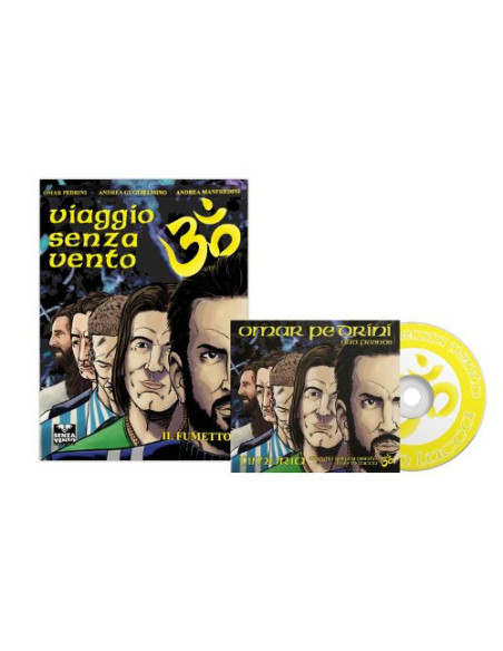 Pedrini Omar - Viaggio Senza Vento - Live In Lucca Cd / Fumetto - (CD)