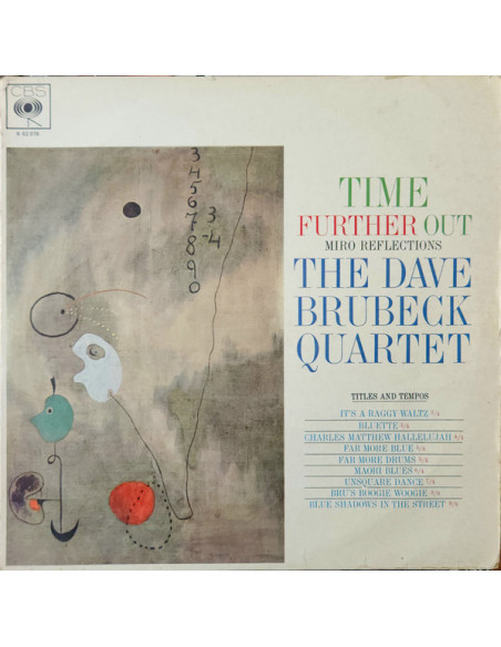 Brubeck Dave Quartet The - Time Further Out (Miro Reflections) (Vinyl Yellow)