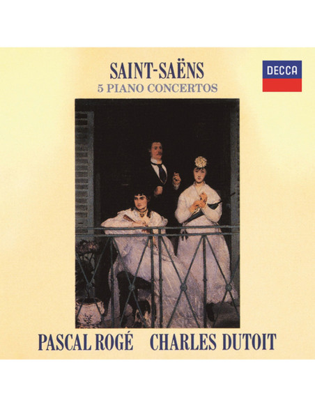 Pascal Roge - Saint-Saens: Piano Concertos Nos. 1-5 (Reissued:Uccs-50328/9) - (CD)