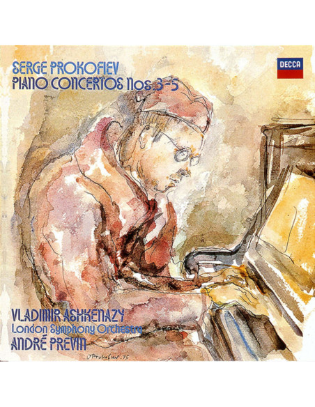 Vladimir Ashkenazy - Prokofiev: Piano Concertos Nos. 3 - 5 (Reissued:Uccs-50134) - (CD)