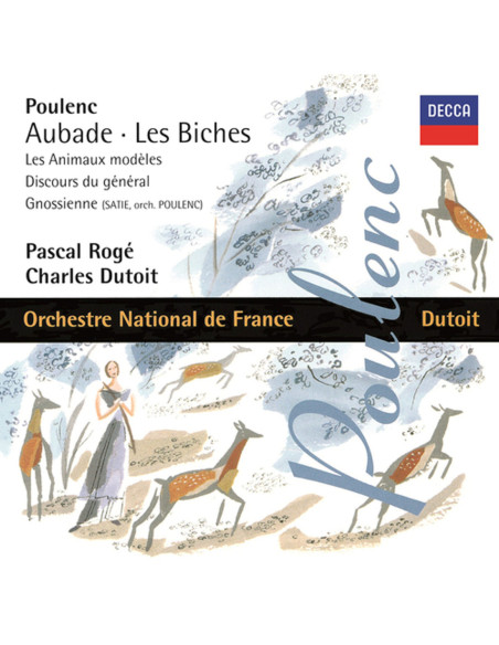 Charles Dutoit - Poulenc: Aubade Les Biches Les Animaux Modeles Discours Du General / Satie:Gn - (CD)