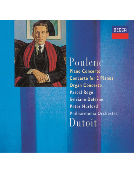 Pascal Roge - Poulenc: Piano Concerto Concerto For Two Pianos Organ Concerto (Reissued:Uccs- - (CD)