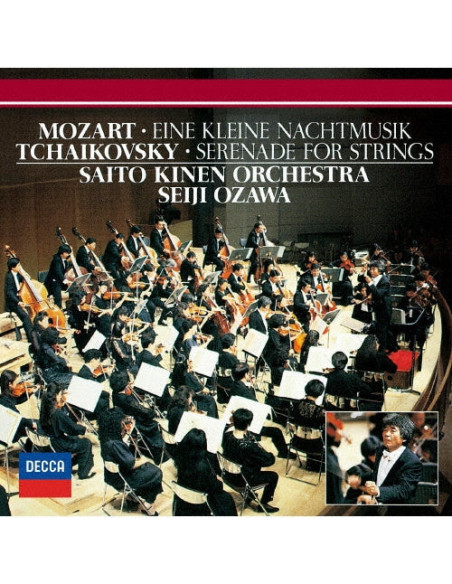 Ozawa Seiji - Tchaikovsky: Serenade For Strings / Mozart: Serenade `Eine Kleine Nachtmusik` (R - (CD)